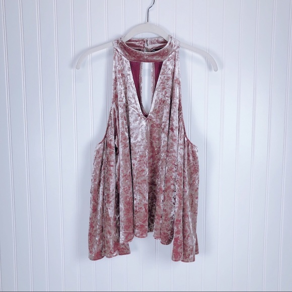 American Eagle Outfitters Size M Velvet Blouse - Picture 8 of 13